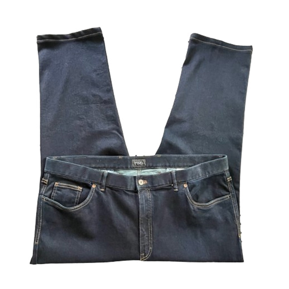 HILTL Noah Classic Fit Raw Denim Jeans Denim Dark Blue Size 44x28